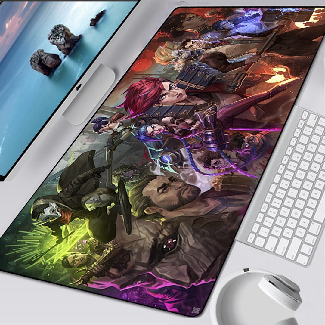 League of Legends Arcane Mousepad Collection 2 All Skins Gamer Gift Etsy