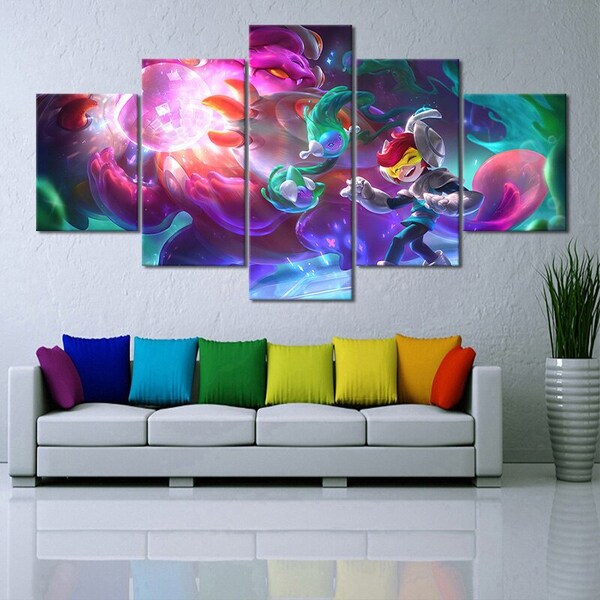 Custom League of Legends Poster Etsy