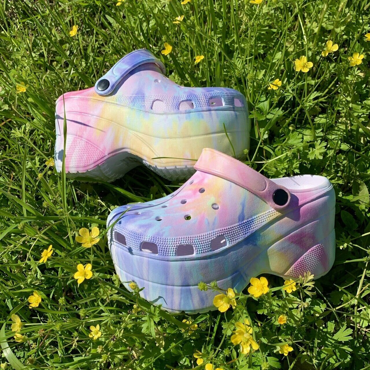 Platform Crocs - Etsy
