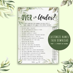 LGBTQ Bridal Shower Game Bundle - 6 Unique Bridal Shower Games ...