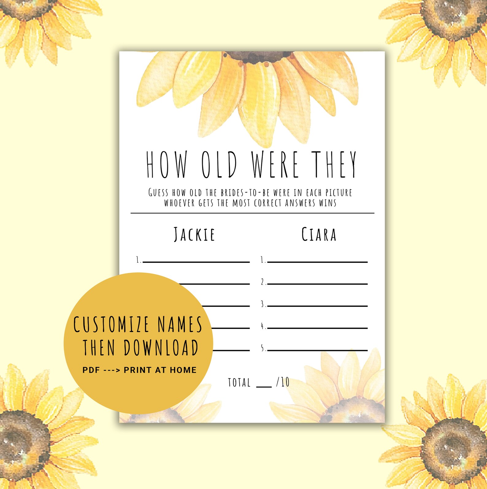 LGBTQ Bridal Shower Game Bundle 6 Unique Bridal Shower Games Etsy