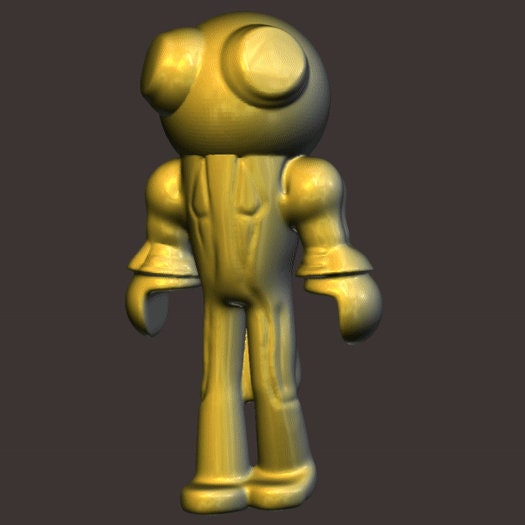 STL file Yellow Senior Rainbow Friends Chapter 2 - Sculpture Roblox 🌈・3D  print design to download・Cults