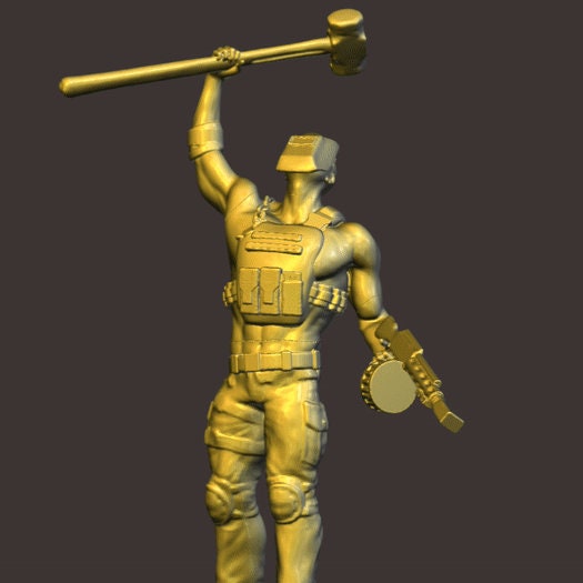 STL file Escape From Tarkov Knight Usec Rogue 3D print figure 3D