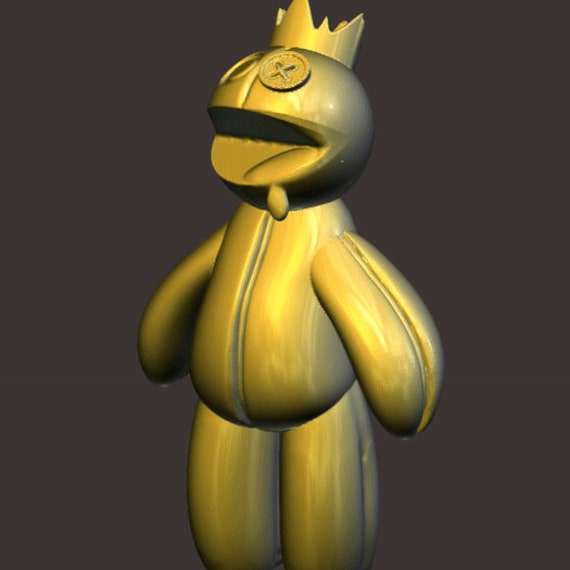 STL file YELLOW FROM RAINBOW FRIENDS CHAPTER 2 ROBLOX GAME 🌈・3D print  design to download・Cults