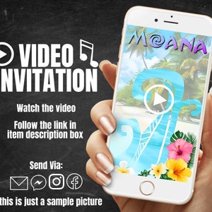 Animated Invitation Birthday Video Invitationbirthday - Etsy