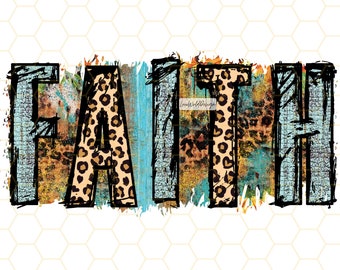 Faith PNG: Christian Sublimation Design (Digital Download)