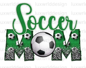 Soccer Mom PNG | Soccer Clipart | Soccer png | Sublimation Design | Digital Design Download | Soccer Shirt Design | Sublimate Designs