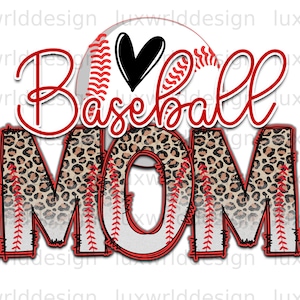 Baseball Mom PNG | Baseball Clipart | Baseball Mama png | Sublimation Design | Digital Design Download | Baseball Designs |Sublimate Designs