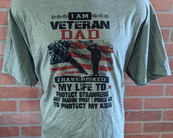 Veteran Dad Protecting children shirt