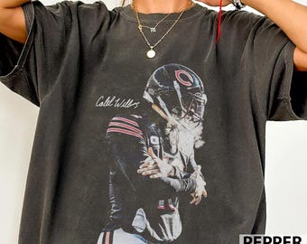 Caleb Williams Ice Man Chicago Football Comfort Colors Shirt