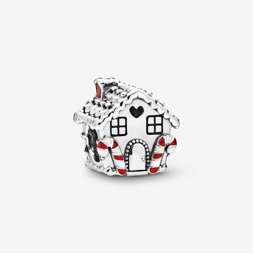 Pandora Christmas Charm Sterling Silver Gingerbread House Etsy