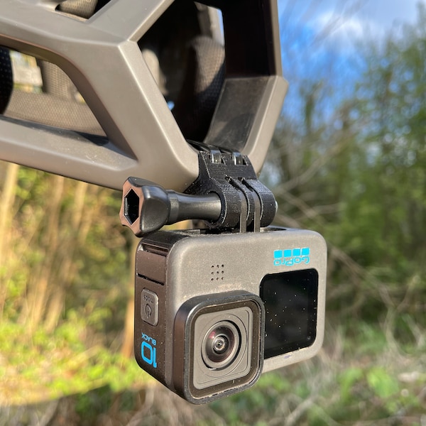 Fox Proframe High Quality 3D Printed GoPro Chin Mount for MTB