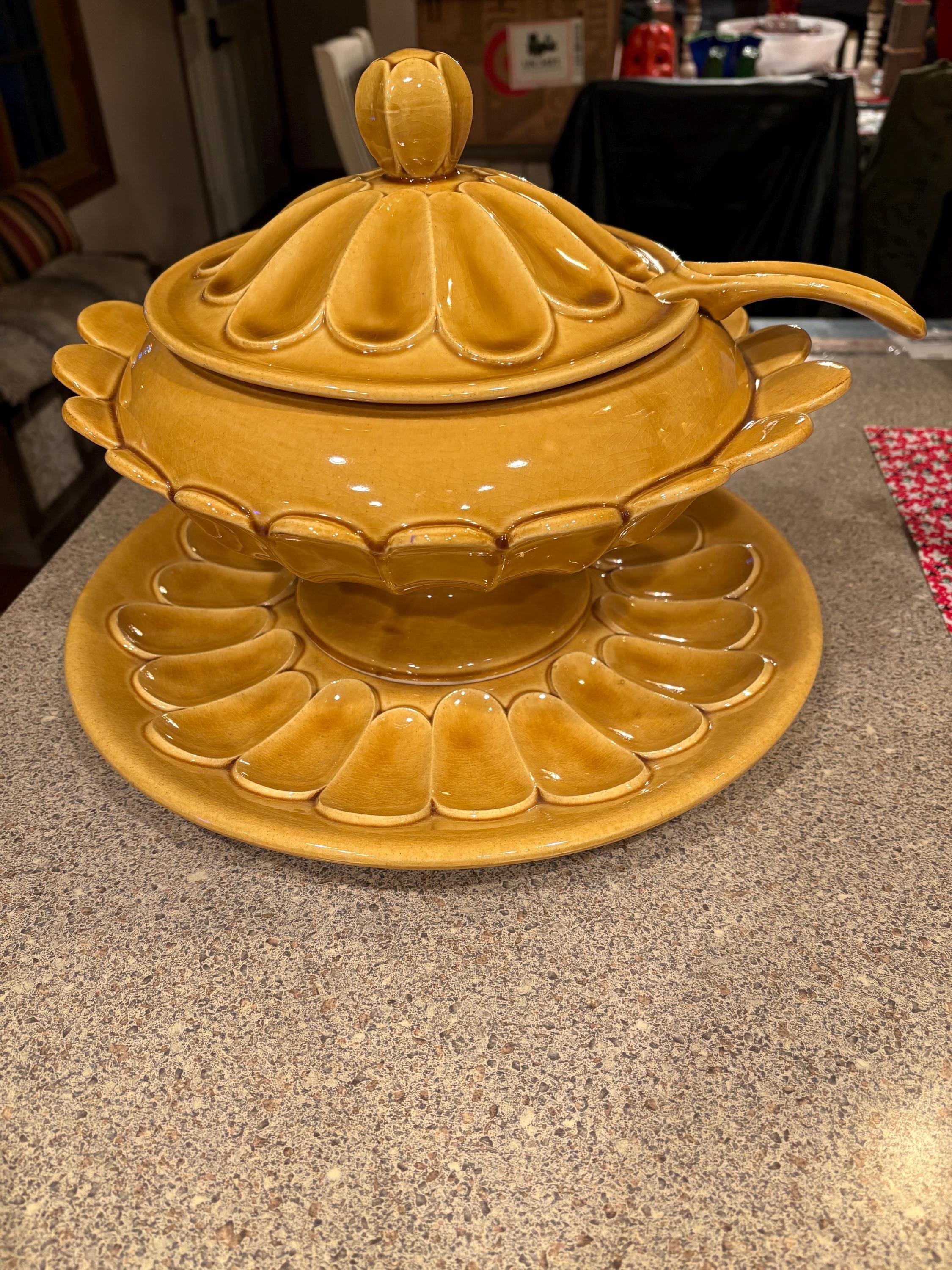 California pottery soup tureen - Etsy 日本 California pottery soup tureen - Etsy 日本