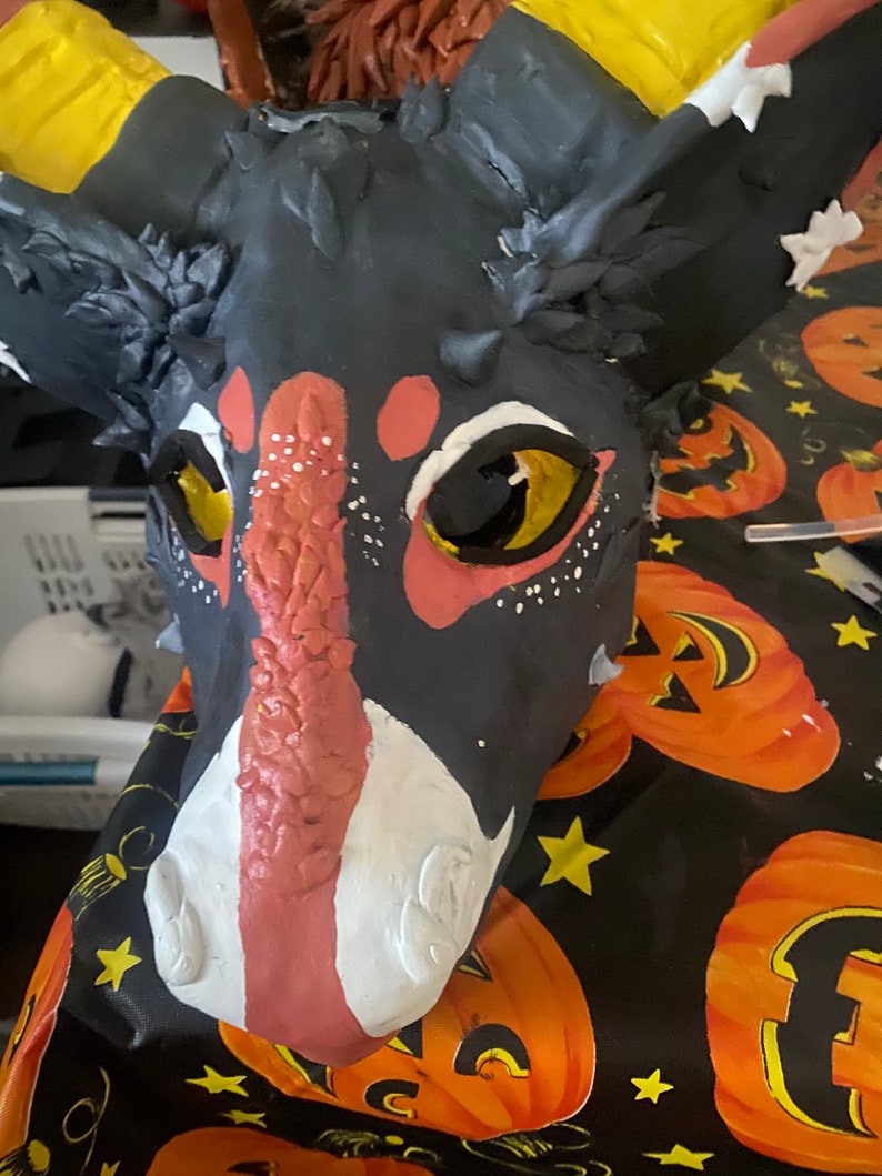 EVA Foam / Clay Furry Fursuit Head Commissions READ DESC Etsy