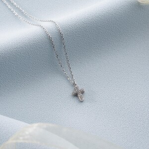 925 Sterling Silver Cross for Women, Gold Cross Necklace, Dainty Cross Pendant, 925 Sterling Silver Cross Necklace, Christian Jewelry Gifts