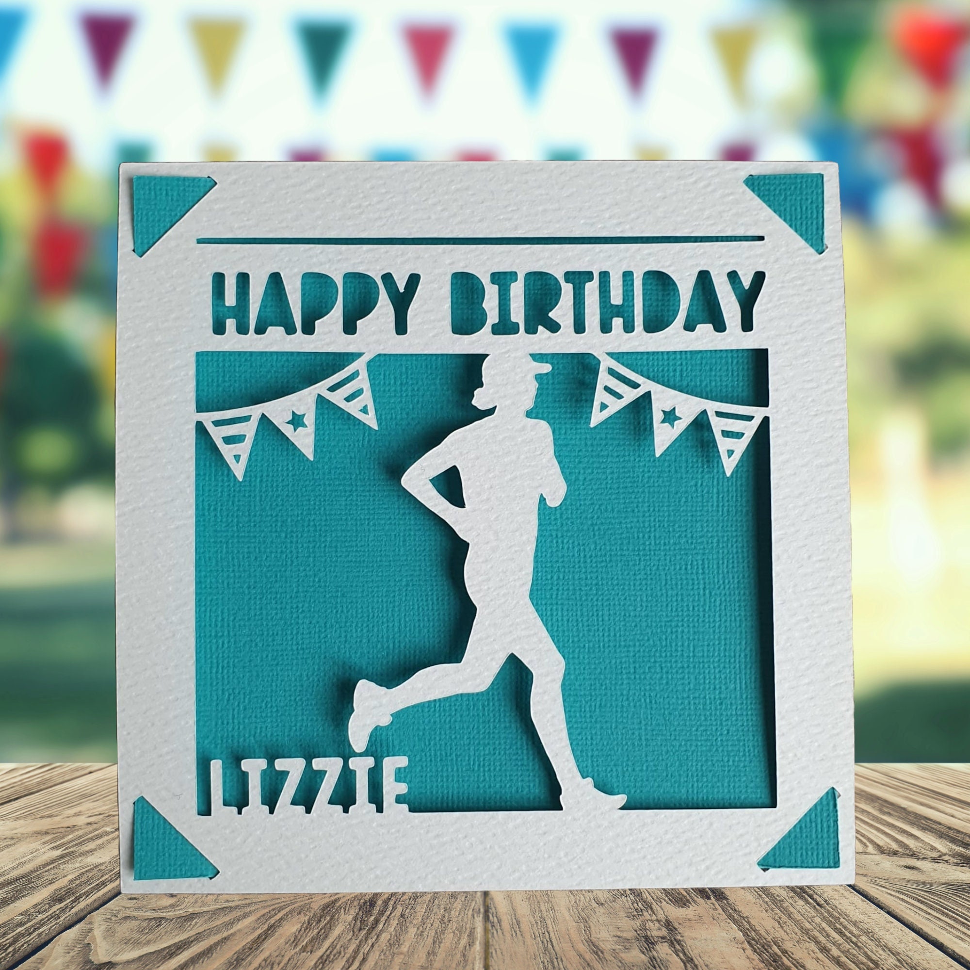 Happy birthday running gif