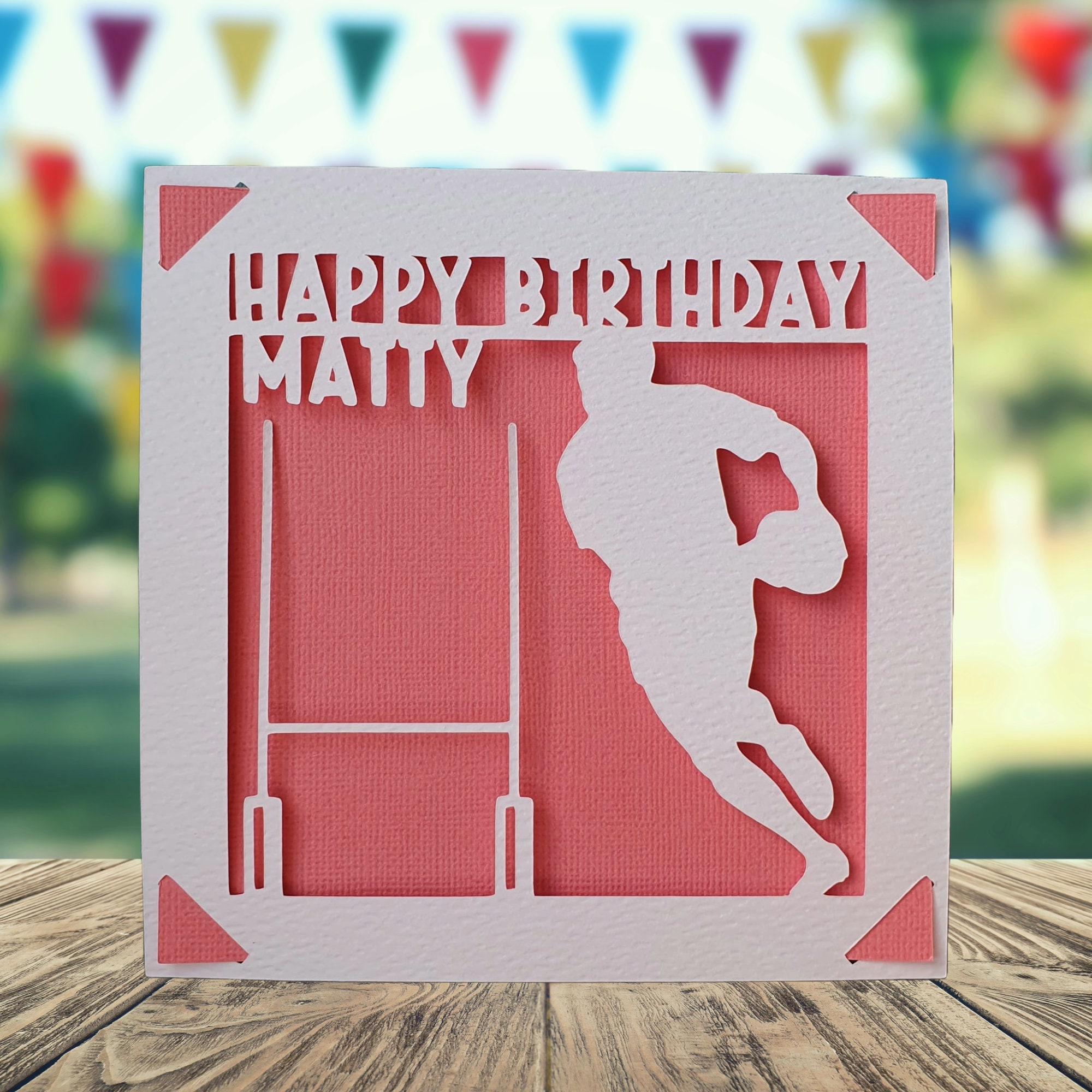 Tarjeta De Cumpleaños De Rugby - España