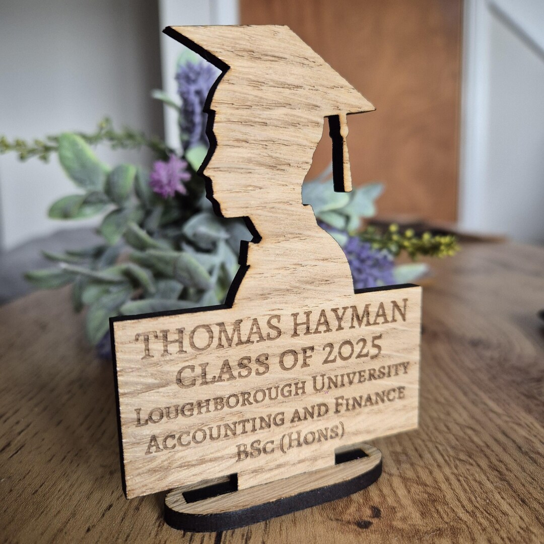 Graduation Gift, Engraved Personalised Graduation Present ...