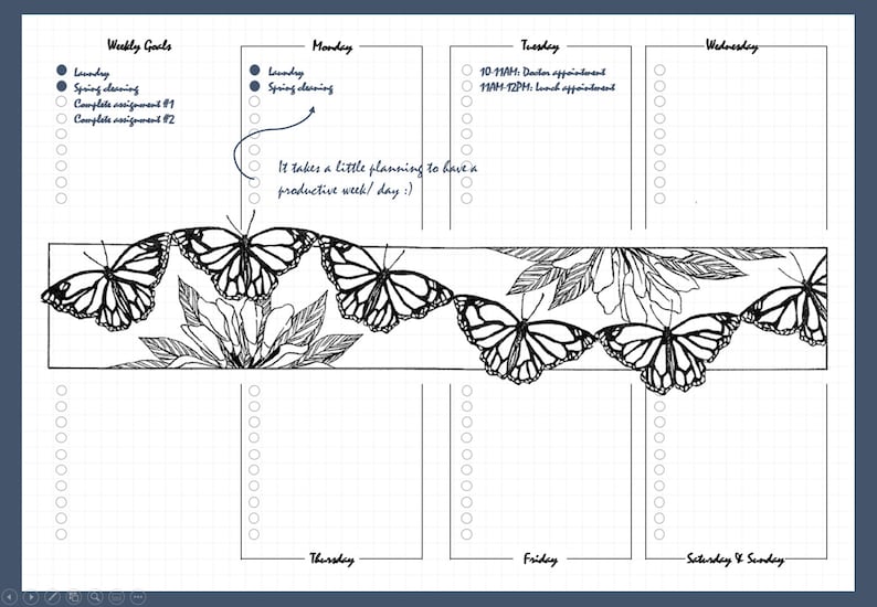 Bullet Journal Monthly Templates Colorable Inserts Instant - Etsy