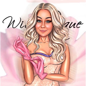 Logo Beauty, Projektowanie niestandardowego logo z kreskówek, Logo z kreskówek dla firm, Portret z kreskówek, Kreator logo, Logo nieruchomości, Logo paznokci, Logo rzęs