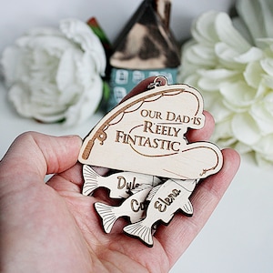 Angeln Geschenke für Männer | Angeln Schlüsselanhänger | Reely Fantastisch | Fisch Schlüsselanhänger | Benutzerdefinierte Schlüsselring | Fischen Geschenke | Angeln Geschenke für Papa | Schlüsselanhänger