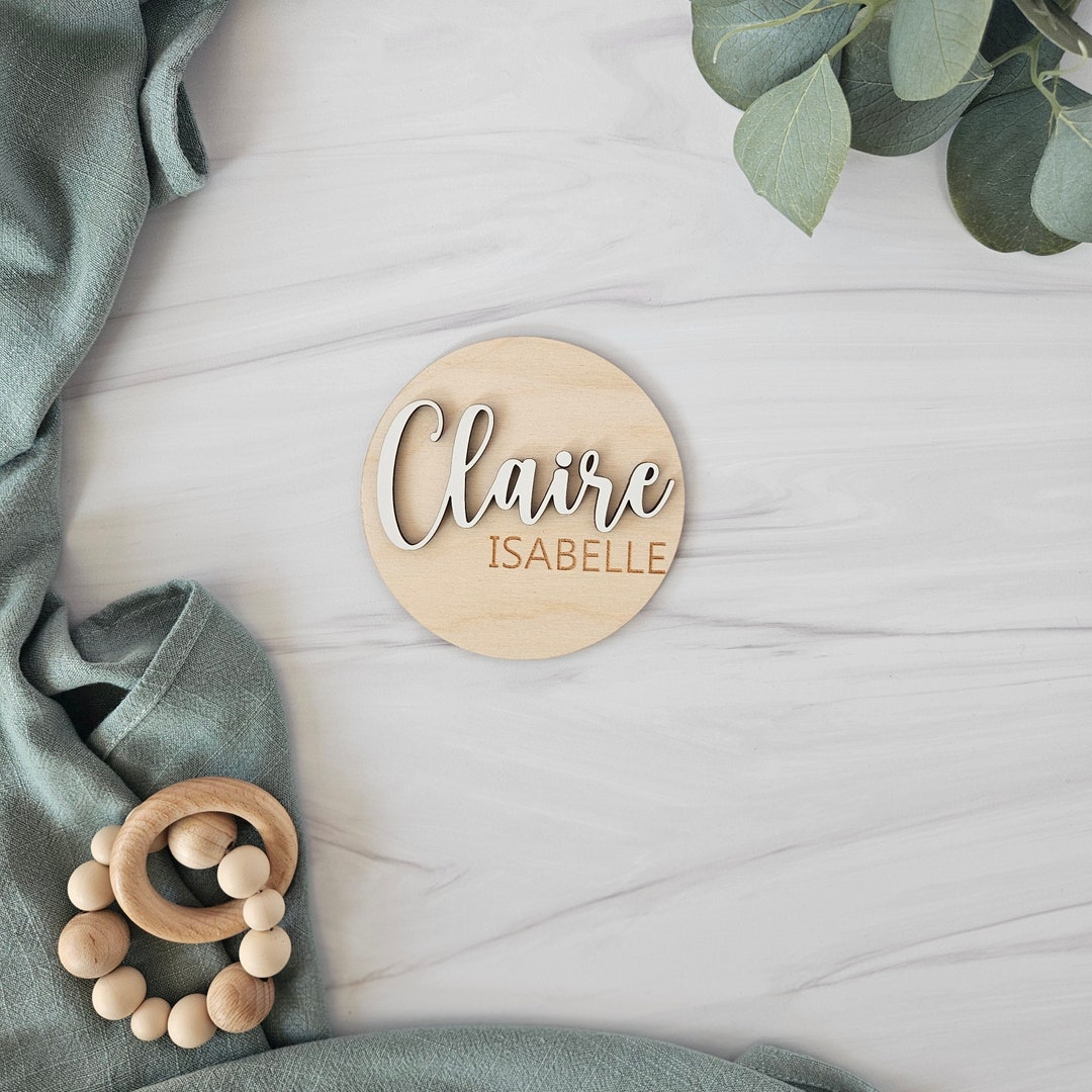 Baby Announcement Sign With Birth Stats | Birth Stats Sign Wood | Baby ...