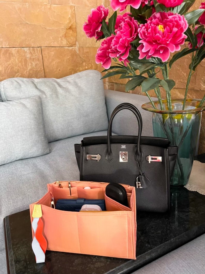 Hermès Bag Insert for Birkin & Kelly Handcrafted From Etsy