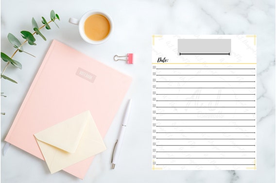 Blank Checklist Printable Printable Planner to Do List - Etsy
