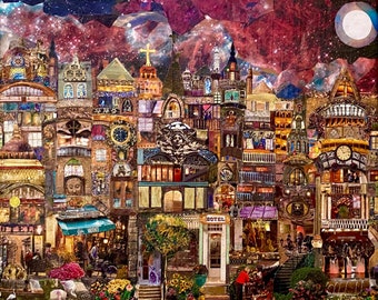 The City at Night (Giclée Fine Art Prints)