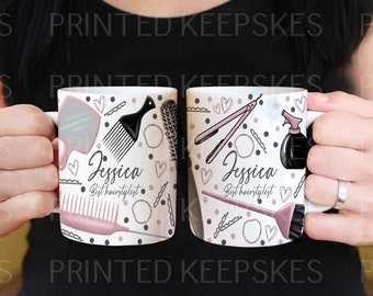 Personalised Hairdresser/stylist Printed Mug 11oz