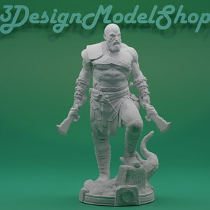 God of War - Kratos STL Model File