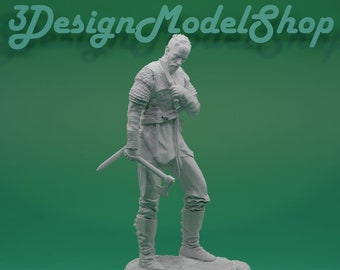 Vikingos - Archivo modelo Floki STL