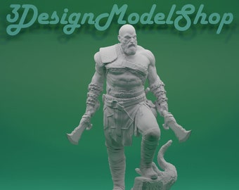 God of War - Kratos STL Model File