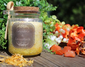 Calendula & Coconut Milk | Bath Soak