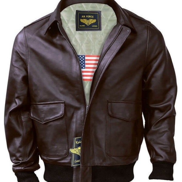 A2 Bomber Jacket - Etsy