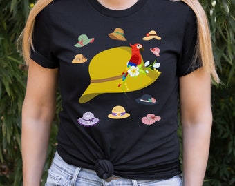 Cute And Funny T-shirt, Hats Shirt, Many Hats T-Shirt, Mother's Day Gift, Unique Birthday Gift, Gift For A Friend, Hats Tee, Graphic Tee