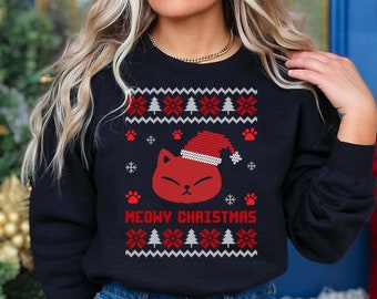 Christmas Sweatshirt, Christmas Party Sweater, Ugly Christmas Sweater, Christmas Gift, Holiday Party Sweatshirt, Secret Santa Gift, Sweater