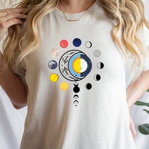 Chemise de galaxie, chemise d'espace extra-atmosphérique, chemise de système solaire, cadeau d'amant d'espace, planète terre, chemise d'étoile d'espace d'astronaute, cadeau d'espace, chemise de planètes,