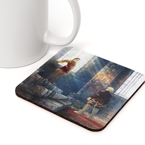 Delita and Ramza Tactics Coaster