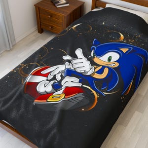 Sonic Plush Blanket