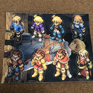 Final Fantasy Tactics Premium Stickers