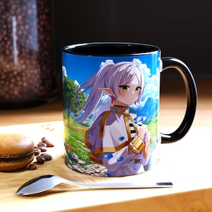 Anime Girl Coffee Cup | Anime Girl Coffee Mug | Anime Girl Gift