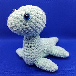 Loch Ness Monster Nessie Crochet Plush Amigurumi Doll