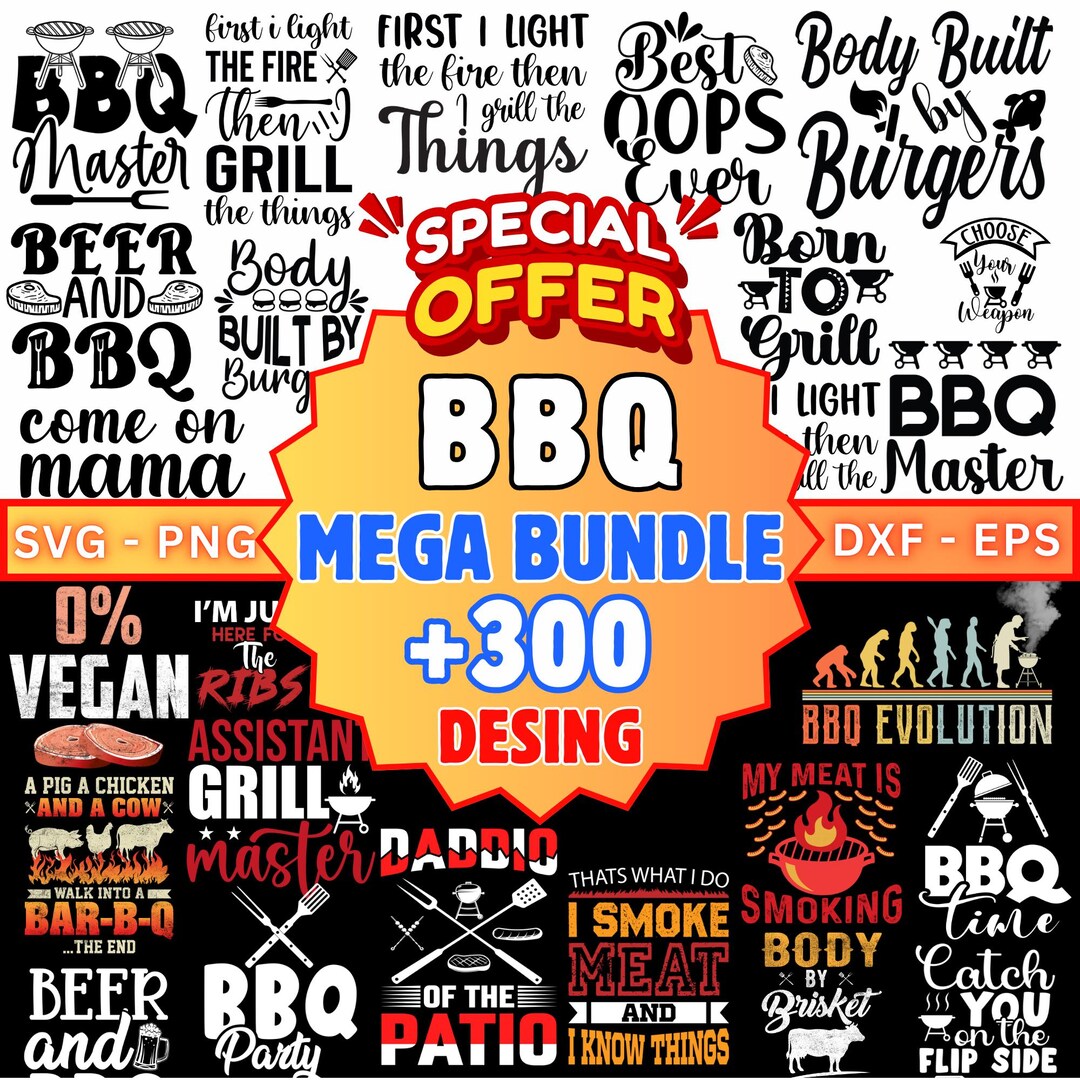 Funny BBQ Grilling Quote Pig Pulled Pork Svg Png Bundle – Sassy BBQ ...