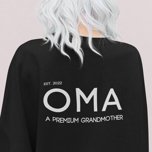 Custom OMA Sweatshirt | Grandparent Sweatshirt | Gift For Grandparents | Pregnancy Announcement | Birth Announcement | Opa Sweatshirt