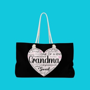 Grandma Tote Bag | Granny Tote Bag | Grandma Gift Idea | Nana Bag | Gift For Grandmother | Mother&#39;s Day Gift Idea | Best Grandma Bag
