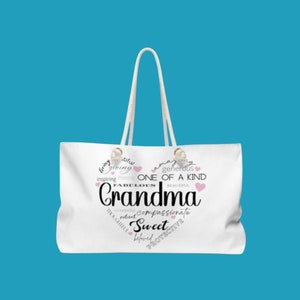 Grandma Tote Bag | Granny Tote Bag | Grandma Gift Idea | Nana Bag | Gift For Grandmother |  Mother&#39;s Day Gift Idea | Best Grandma Bag