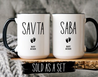 Jewish Pregnancy Announcement, New Savta Gift, New Saba Gift, Jewish Baby Announcement, Jewish Baby Shower Gift, Jewish Pregnancy Reveal