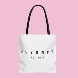 FEYONCE Tote Bag | Fiance Bag | Engagement Gift | Bride to be tote bag | I got the ring | I said yes | engagement party | Bachelorette gift
