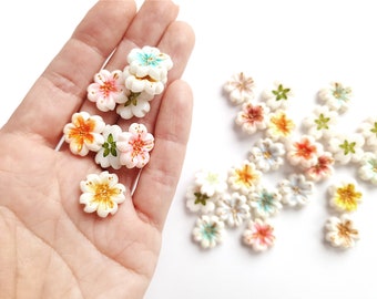 Flower, Nectar tokens for board games / Cabochons for craft projects